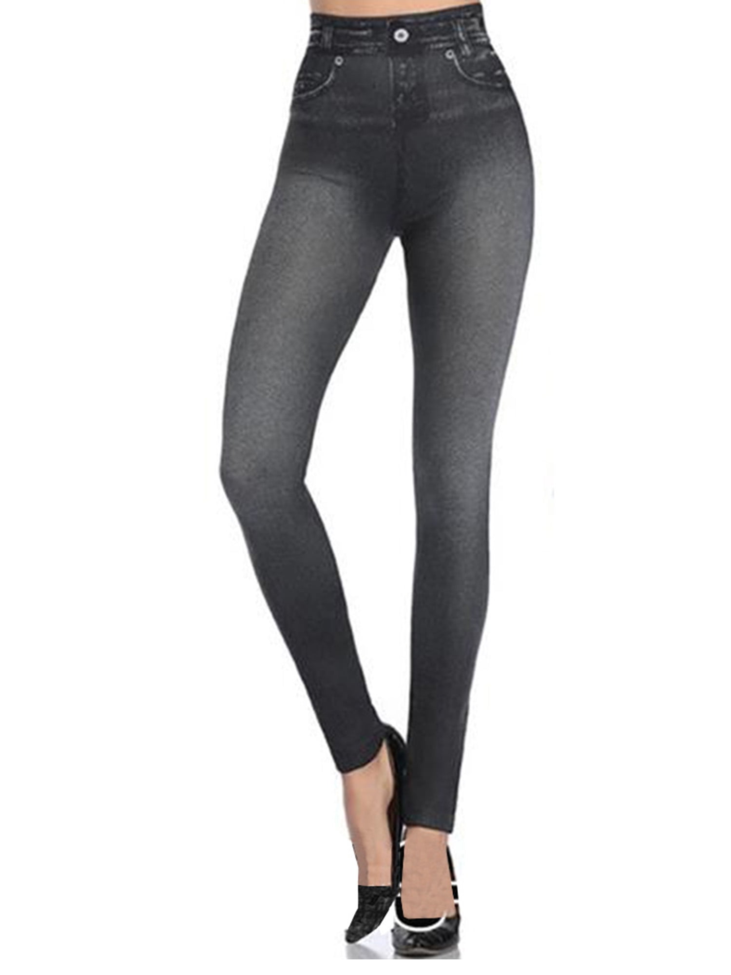 LilyLLL Women Skinny Stretchy High Waist Denim Jeans Leggings Jeggings  Trousers Plus Size - Walmart.com