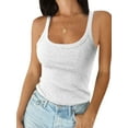 thumbnail image 1 of SpringTTC Women Solid Color Ribbed Basic Tank Tops, 1 of 2