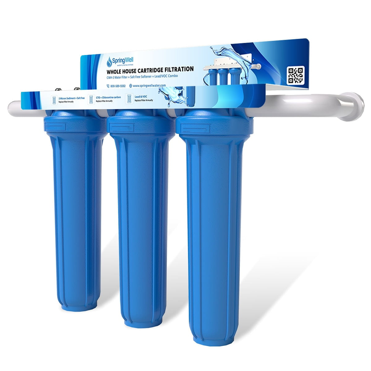 SpringWell Whole House Water Filter Cartridge System Carbon