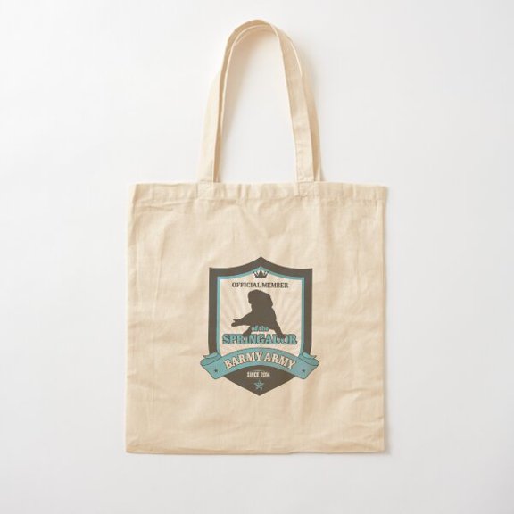 Royal Springador Shield (Blue) Cotton Tote Bag Canvas Tote Bag, Family Gift For Mother, Her