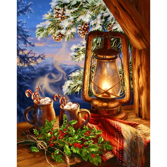 Springbok 1000 Piece Christmas Morning Cocoa Jigsaw Puzzle for Adults - Made in USA