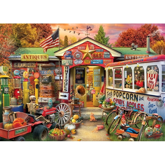 Springbok 1000 Piece Rural Antique Shop Jigsaw Puzzle for Adults