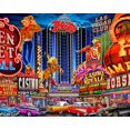 thumbnail image 1 of Springbok 1000 Piece Viva Las Vegas Jigsaw Puzzle for Adults - Poster Included, 1 of 7
