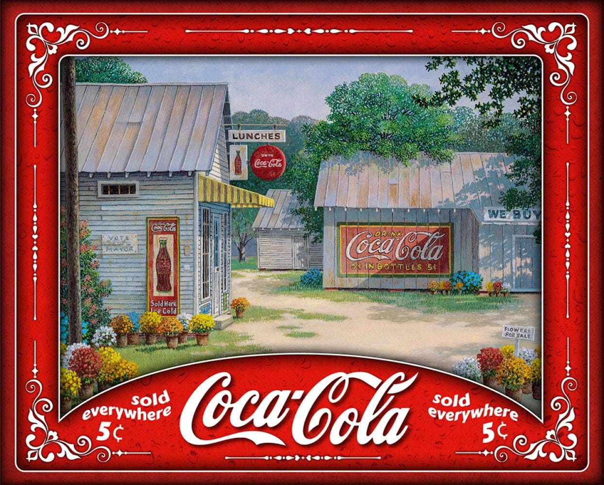 Springbok 500 Piece Springtime Serenity Jigsaw Puzzle for Adults
