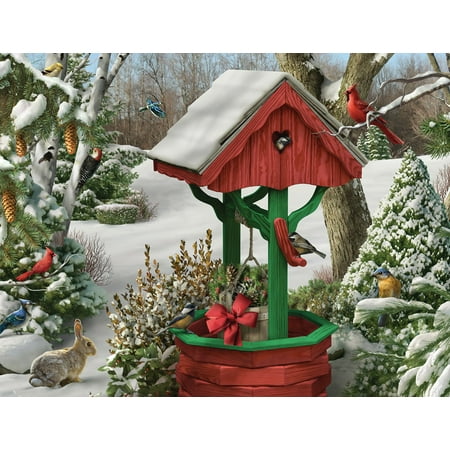 Springbok 500 Piece Winter's Wish Jigsaw Puzzle for Adults