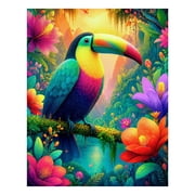 Springbok 500 Toucan Paradise Jigsaw Puzzle for Adults - Poster Included