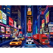 Springbok Coca-Cola City Nights 1000 Piece Jigsaw Puzzle for Adults - Poster Now Included