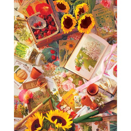 Springbok's 1500 Piece Jigsaw Puzzle Garden Beginnings - Made in USA