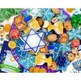 thumbnail image 1 of Springbok 500 Piece Hanukkah Cookies Jigsaw Puzzle for Adults and Family, 1 of 7