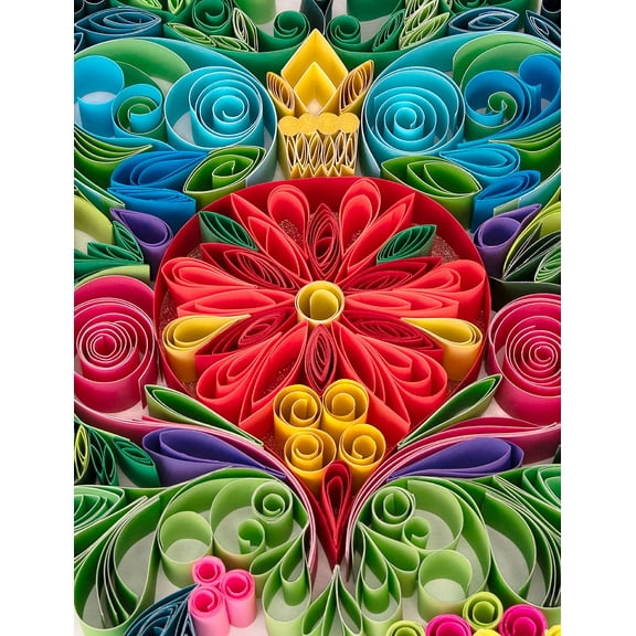 Springbok 1000 Piece Holiday Quilling Jigsaw Puzzle for Adults - Made in USA