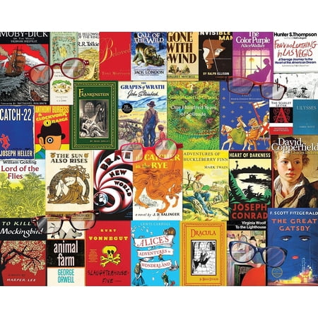 Springbok 1000 Piece Jigsaw Puzzle Nostalgic Novels - Made in USA