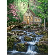 Springbok 500 Piece Peaceful Prayer Jigsaw Puzzle for Adults - Poster Included
