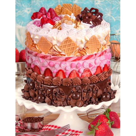Springbok 500 Piece Icing on the Birthday Cake Jigsaw Puzzle for Adults