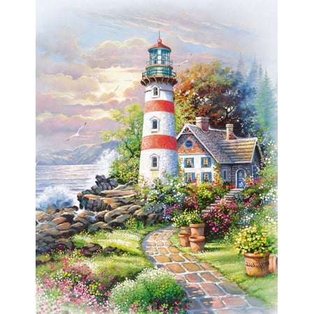 Springbok Signal Point 500 Piece Jigsaw Puzzle 18 x 23.5 Unique Interlocking
