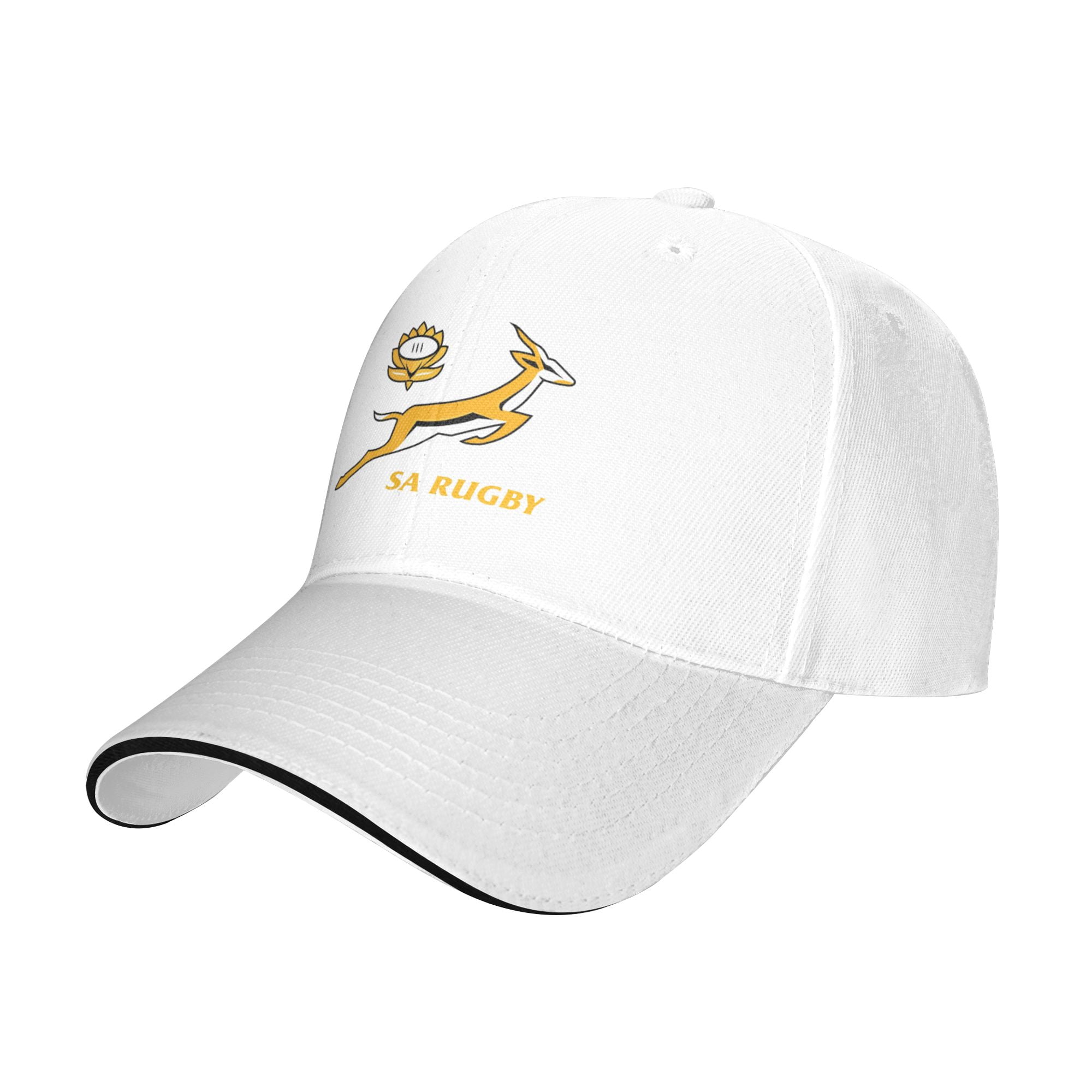 Springbok Rugby South Africa casquette White One Size Adjustable Snapback Hat