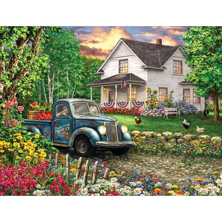 Springbok 500 Piece Simpler Times Jigsaw Puzzle for Adults