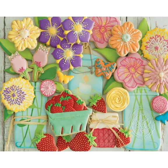 Springbok 500 Piece Spring Cookies Jigsaw Puzzle for Adults