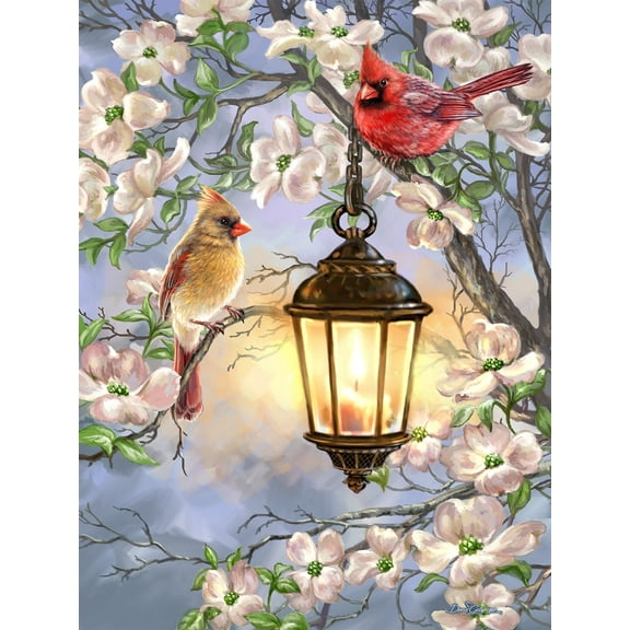 Springbok's 60 Piece Jigsaw Puzzle Spring Lantern - Made in USA