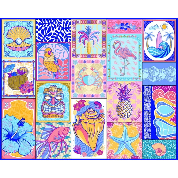 Springbok 1000 Piece Tropical Vibes Jigsaw Puzzle for Adults  - Made in USA