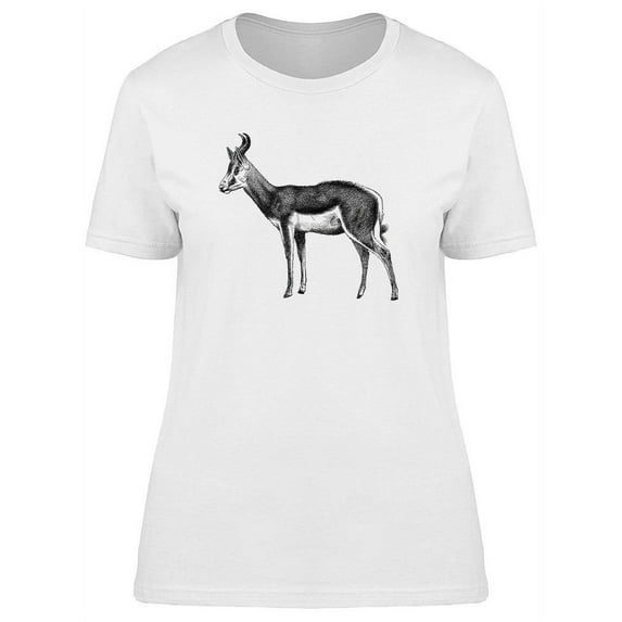 Springbok Vintage Design T-Shirt Women -Image by Shutterstock, Female 3X-Large