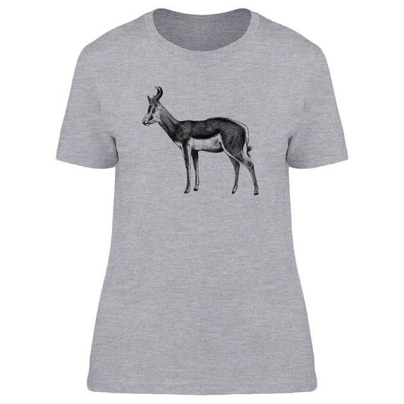 Springbok Vintage Design T-Shirt Women -Image by Shutterstock, Female Medium