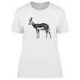 thumbnail image 1 of Springbok Vintage Design T-Shirt Women -Image by Shutterstock, Female XX-Large, 1 of 2