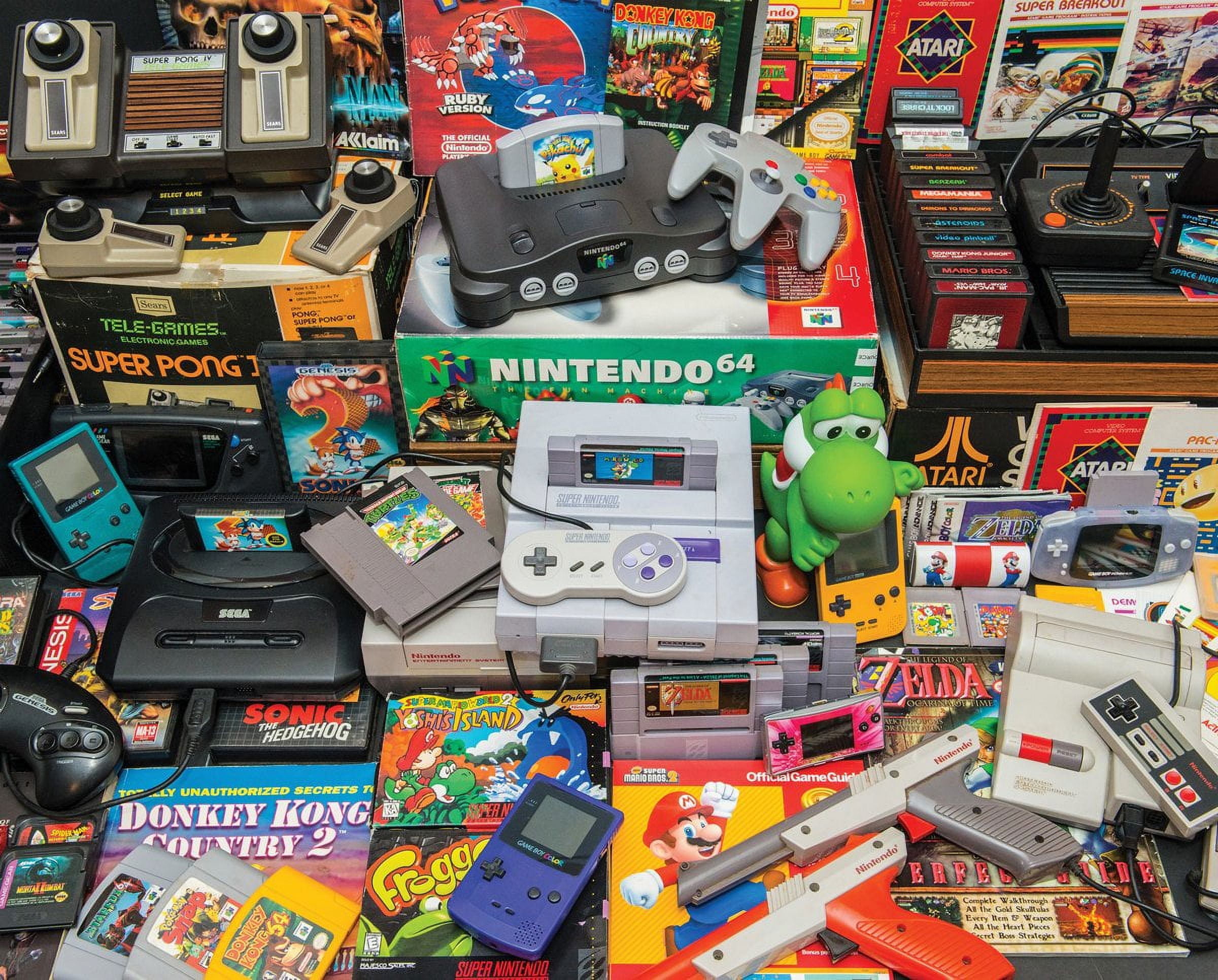 Gamer's Trove 1000 Piece Retro Gaming Jigsaw Puzzle
