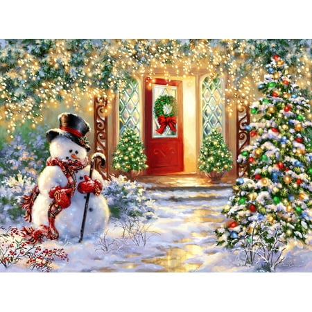 Springbok 1000 Piece Home for Christmas Jigsaw Puzzle for Adults