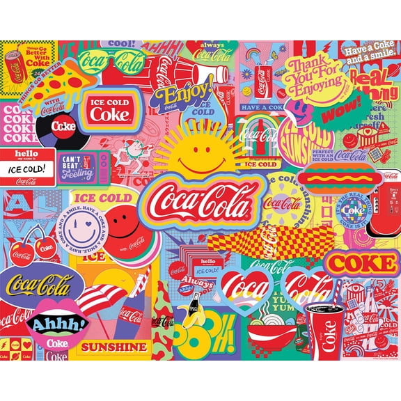 Springbok 1000 Piece Colca-Cola Pop Art Jigsaw Puzzle for Adults
