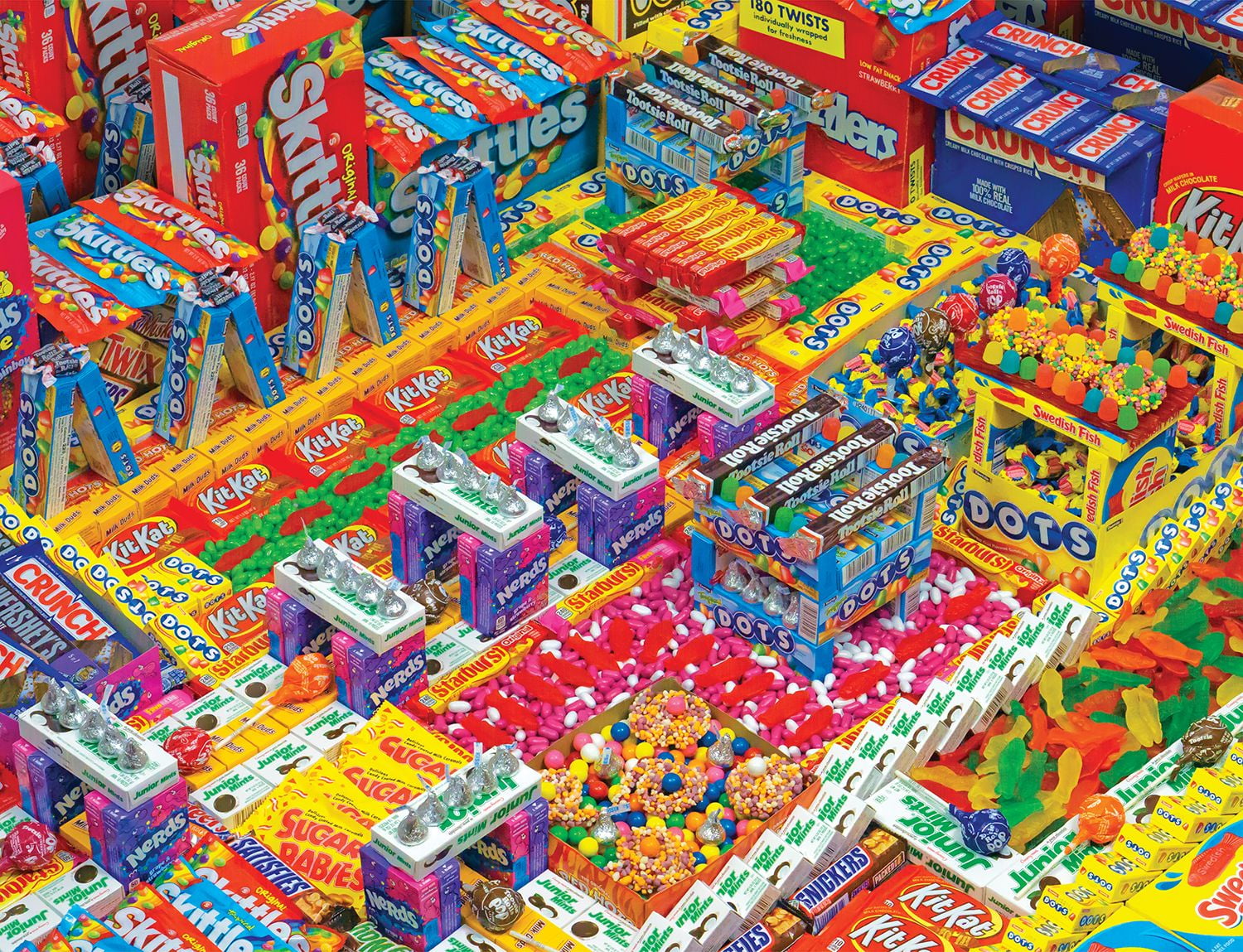 Springbok's 1500 Piece Jigsaw Puzzle Candyscape - Made in USA, Eco ...