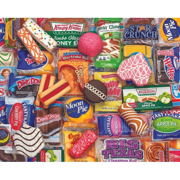 Springbok's 2000 Piece Jigsaw Puzzle Snack Treats