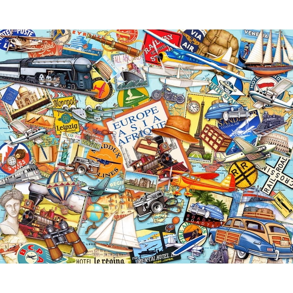 Springbok's 2000 Piece Jigsaw Puzzle Wanderlust