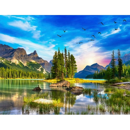 Springbok 500 Piece Spirit Island Jigsaw Puzzle for Adults