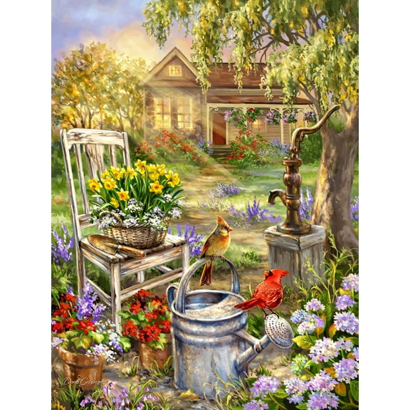 Springbok 500 Piece Spring Song Jigsaw Puzzle for Adults