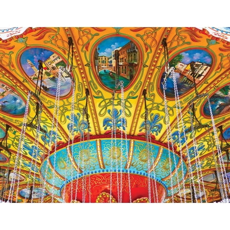 Springbok's 500 Piece Jigsaw Puzzle The Carousel - Made in USA