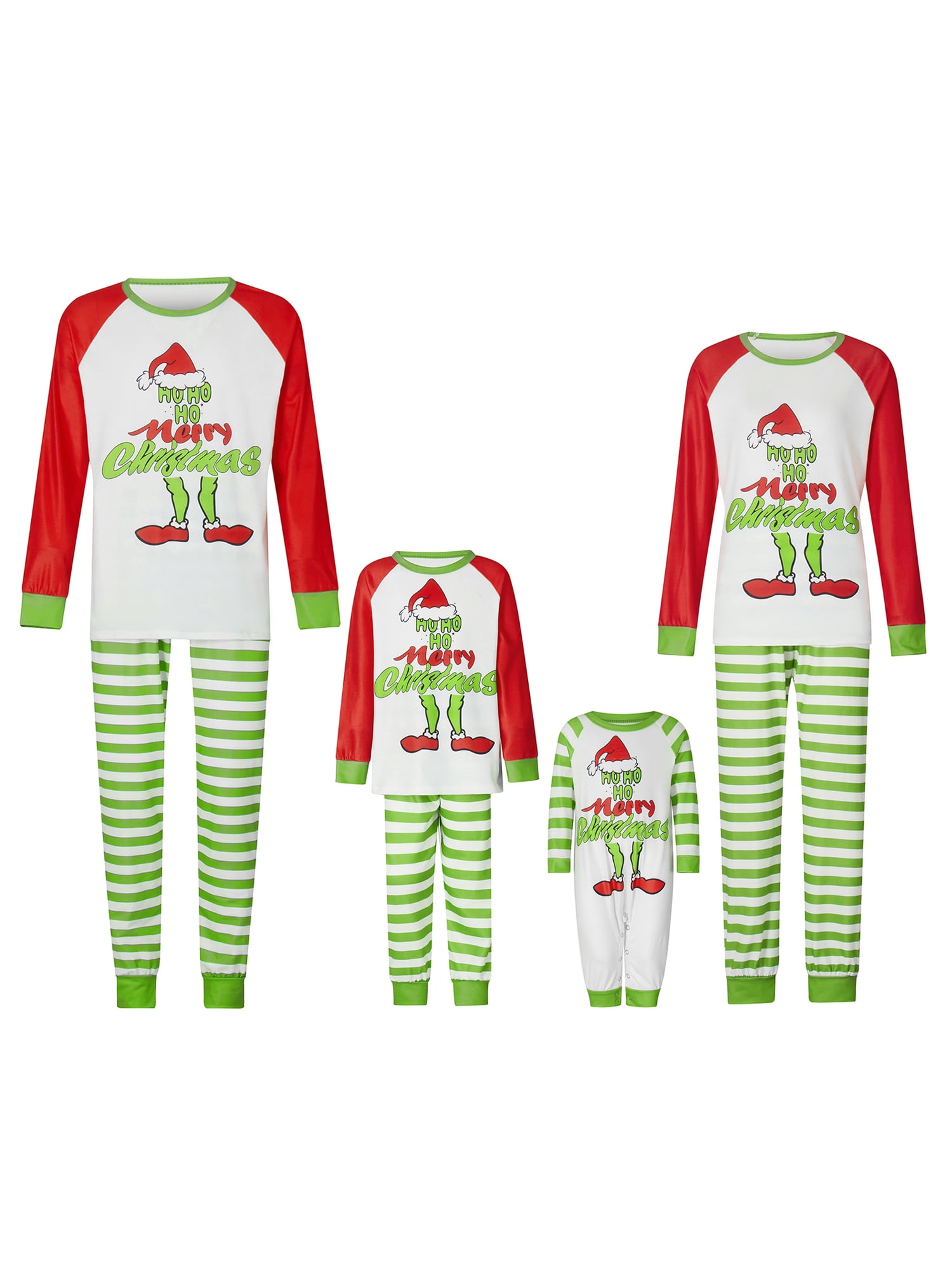 Springcmy Family Matching Christmas Pajamas Set for Family Couples Kids