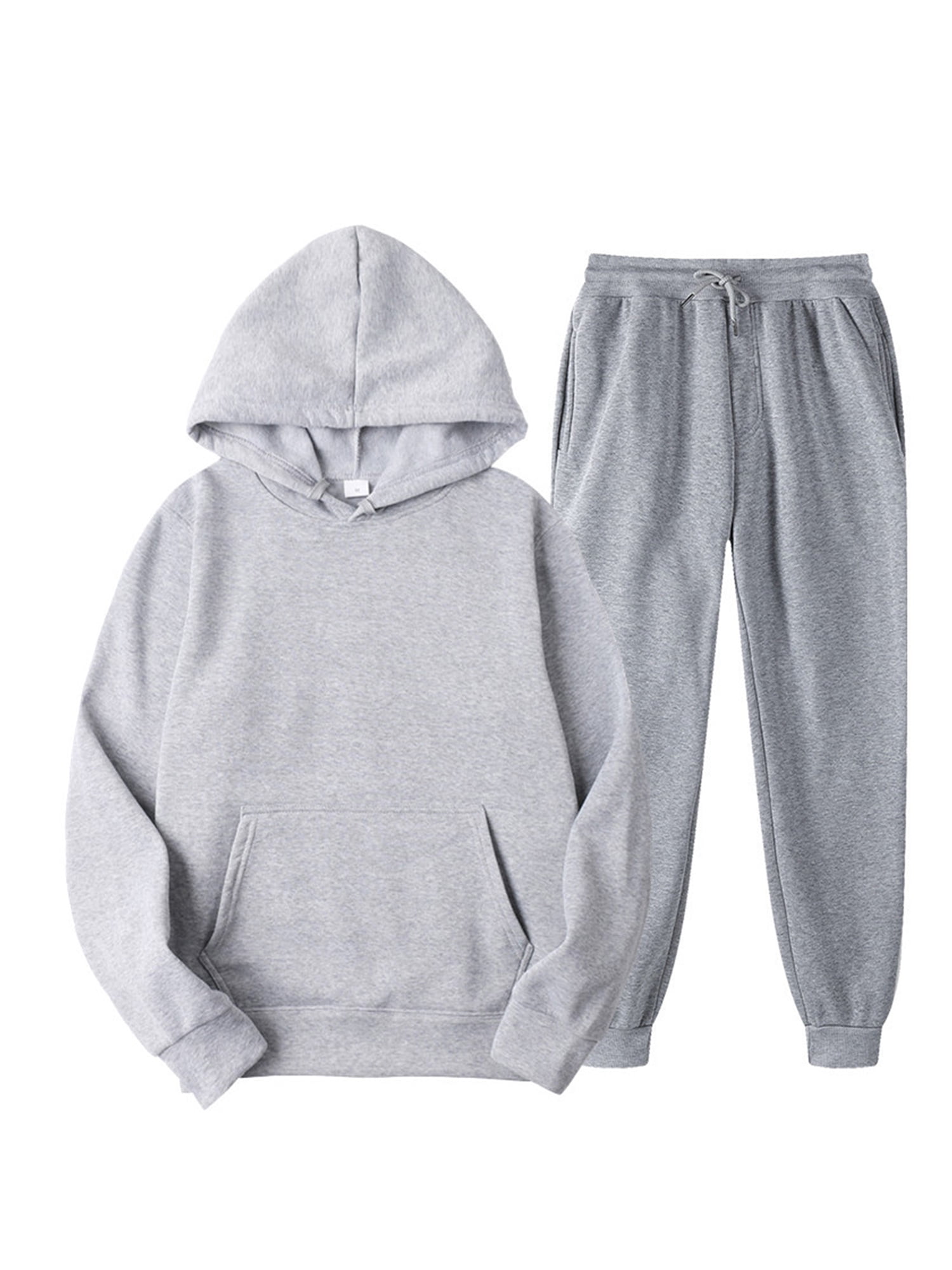 Grey Hoodie and Sweat Pants Set – SummerGrails