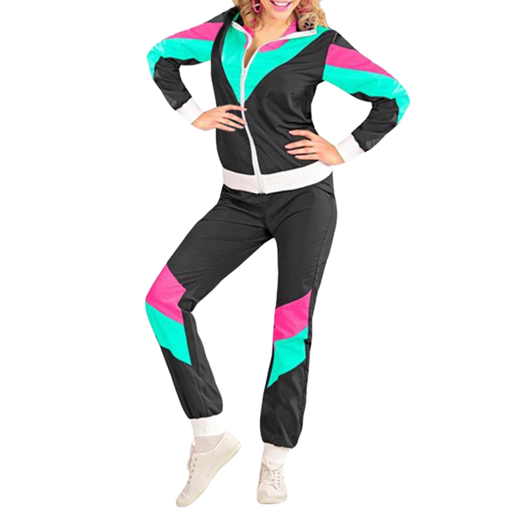  80s/90s Outfit for Women Hip Hop Costume Kit 90s