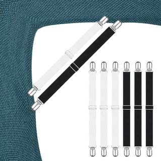 The Original New and Improved Sheet Suspenders ( grippers,  fasteners,holders) Brand Mini's. More Adjustable than a Band.