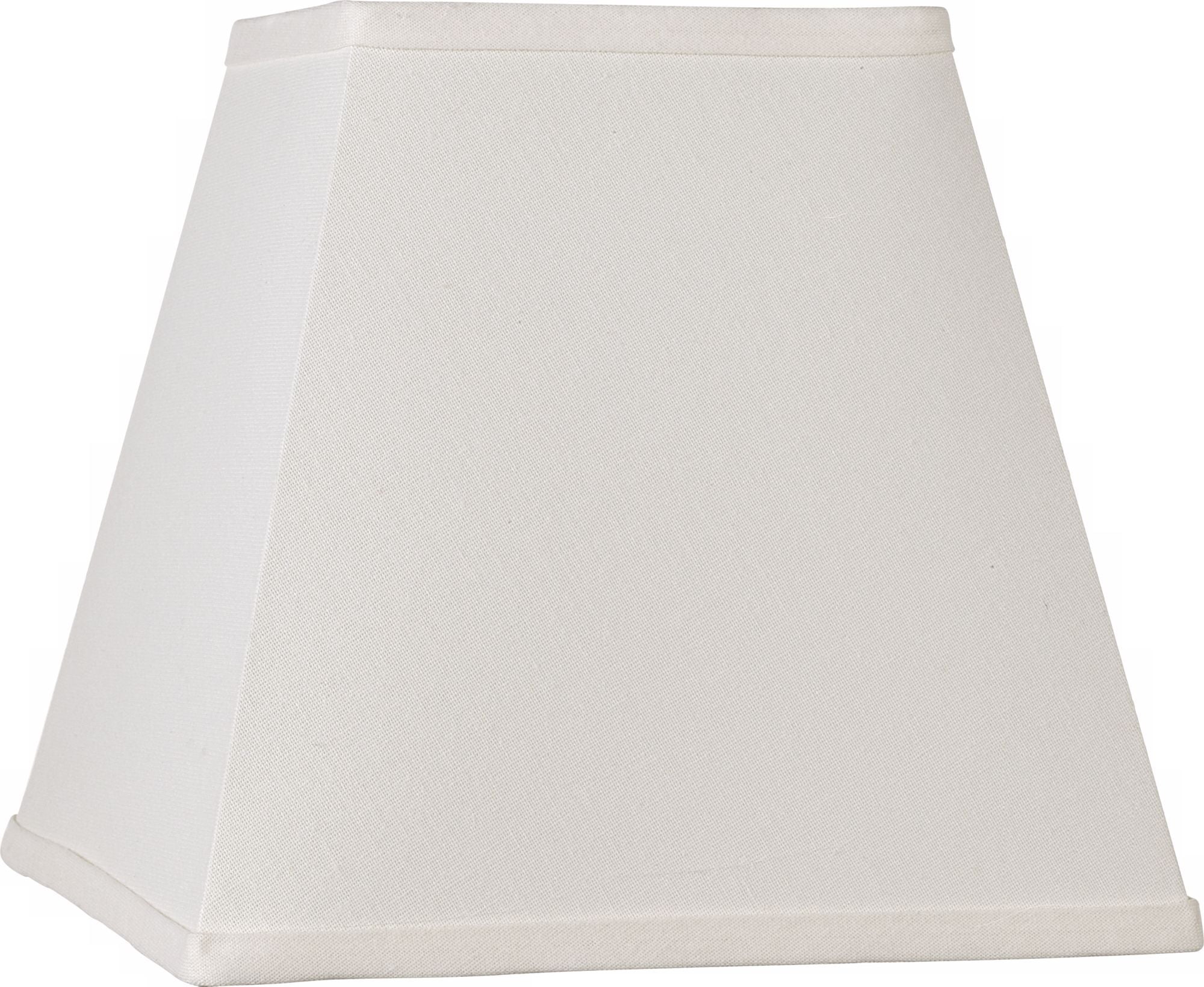 Springcrest Ivory Linen Tapered Square Lamp Shade 6x10x9x9.25 (Spider)