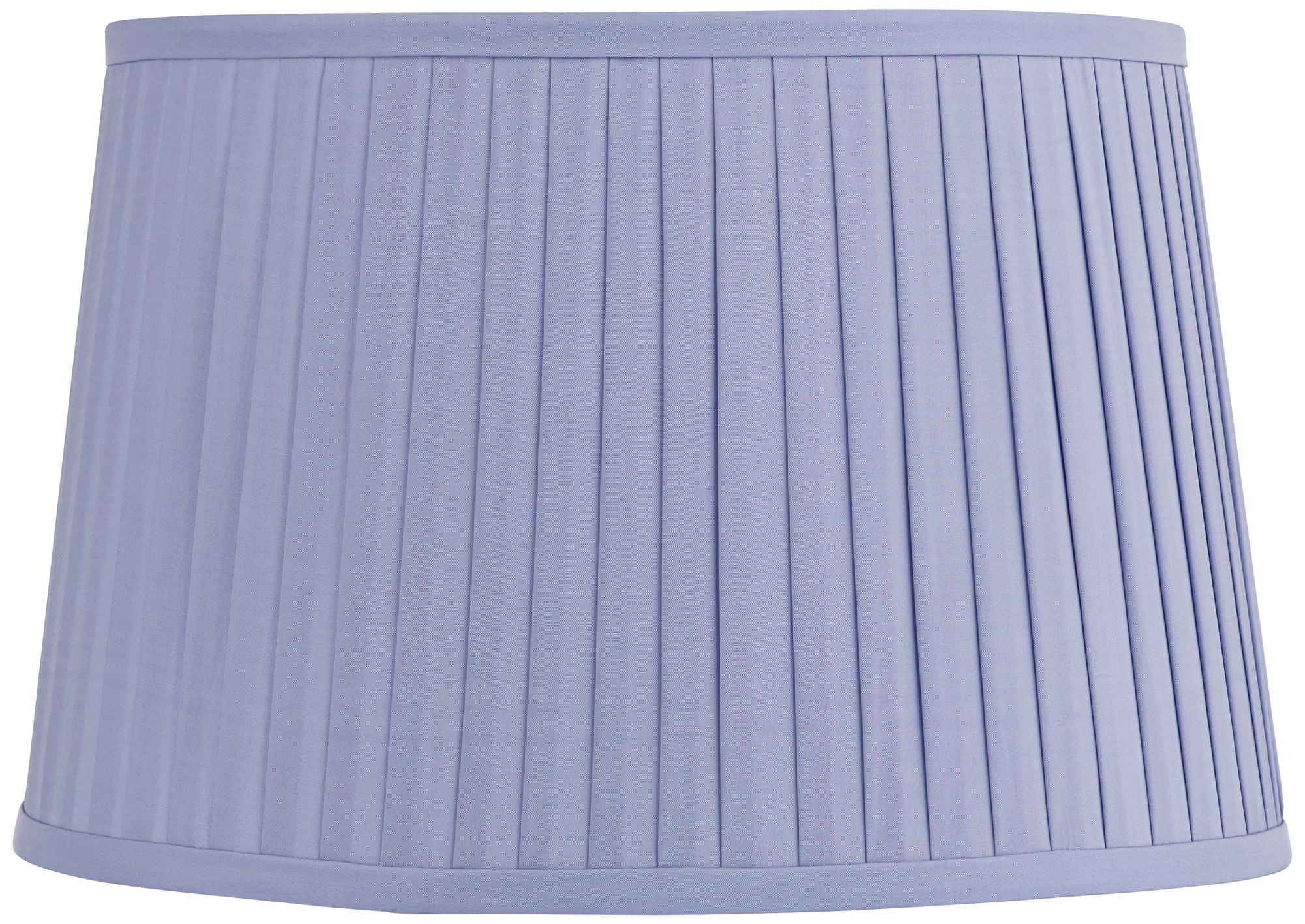 Springcrest Mapo 14" Top x 17" Bottom x 11" High x 11" Slant Lamp Shade Replacement Lilac Purple Drum Softback Washer Harp Finial