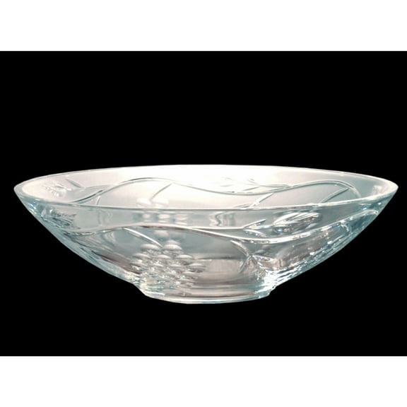 Springdale 13"H Grape 24% Lead Crystal Bowl
