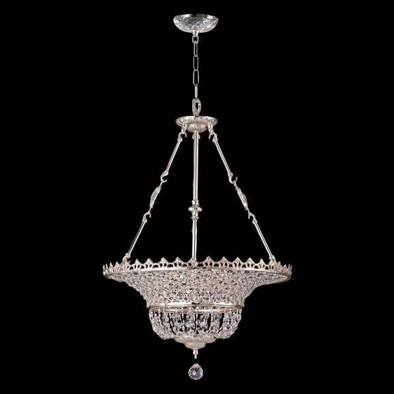 Springdale Lighting Kreigal Inverted Crystal Pendant Light