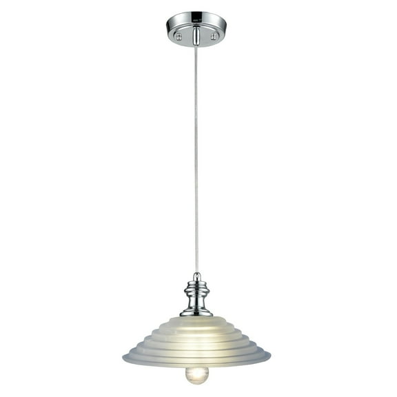 Springdale 13.5"W Pyramid Crystal Mini Pendant