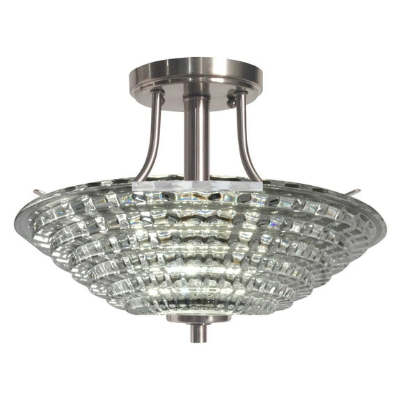 Springdale Lighting Wendy Semi Flush Mount Ceiling Light