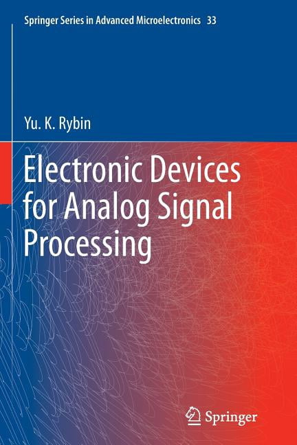 Springer Advanced Microelectronics Electronic Devices for Analog Signal ...