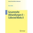 thumbnail image 1 of Springer Collected Works in Mathematics Gesammelte Abhandlungen II - Collected Works II, (Paperback), 1 of 1