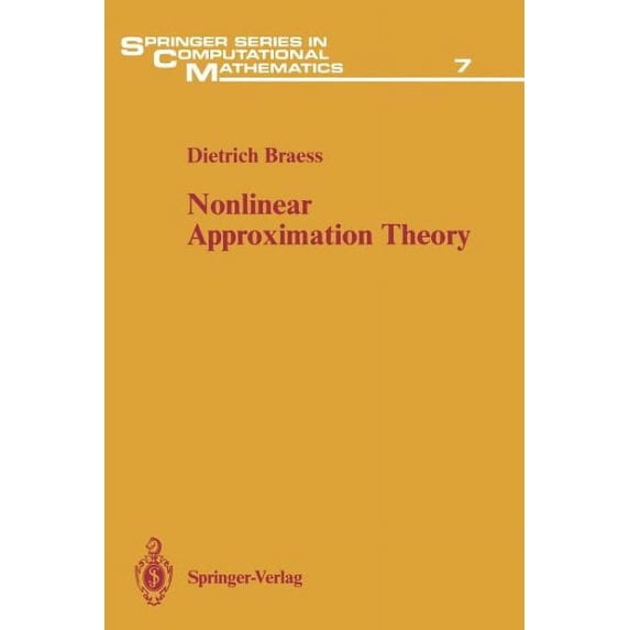 Springer Computational Mathematics: Nonlinear Approximation Theory (Paperback)