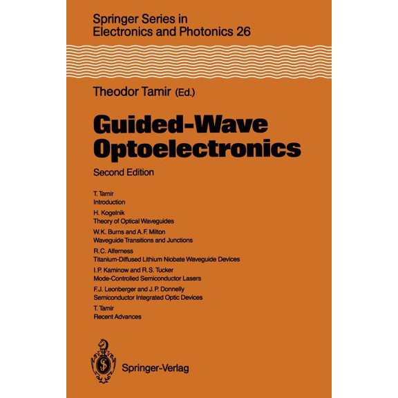 Springer Electronics and Photonics Guided-Wave Optoelectronics, Book 26, (Paperback)