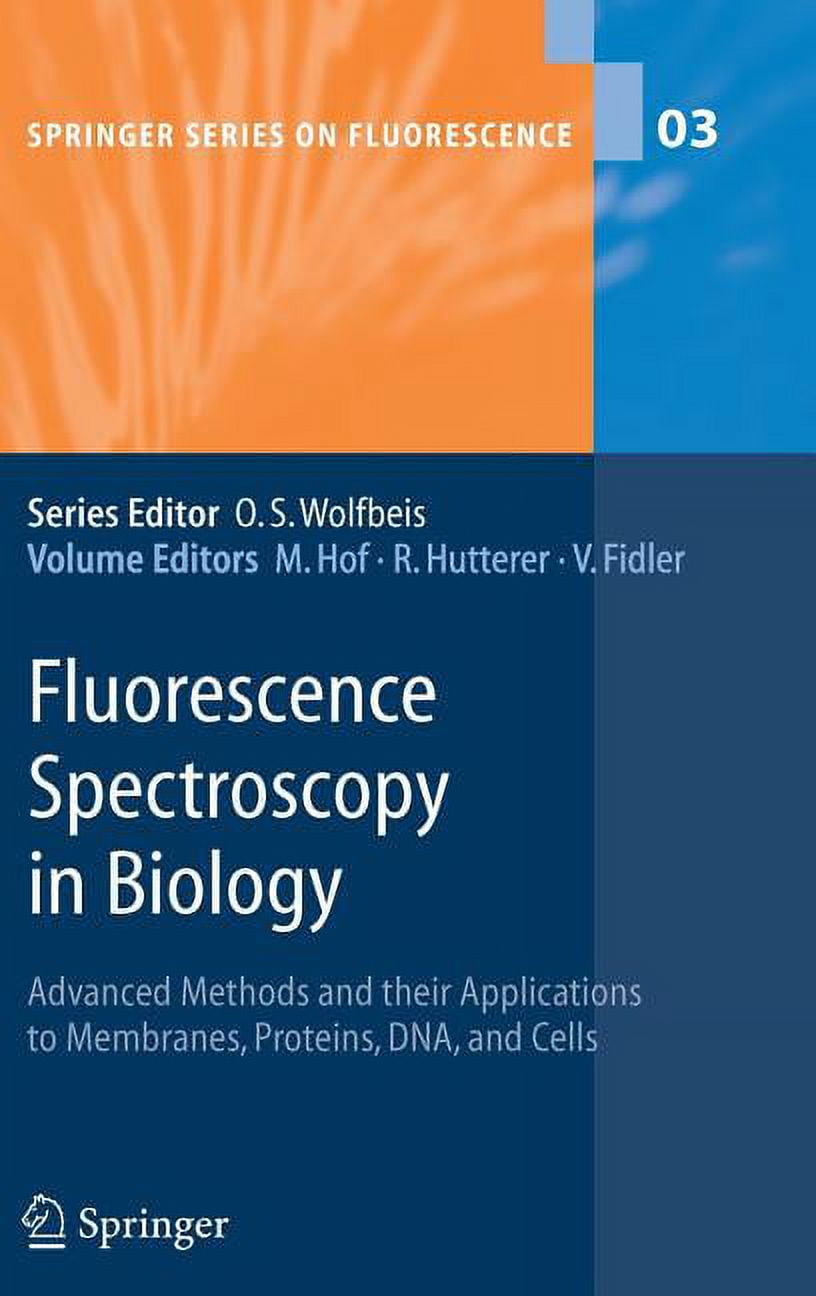Springer Fluorescence Fluorescence Spectroscopy in Biology Advanced